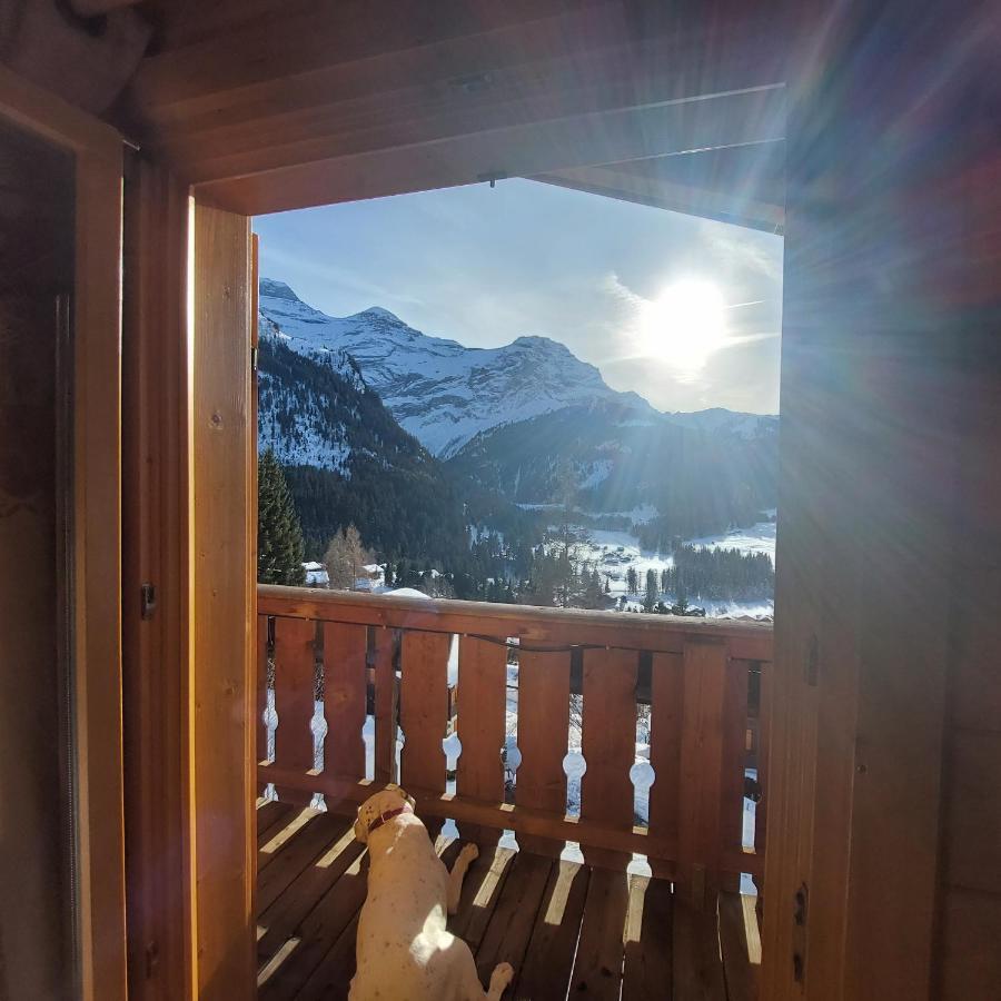 Chambre D'Hotes L'Ours Bleu Les Diablerets Exteriér fotografie