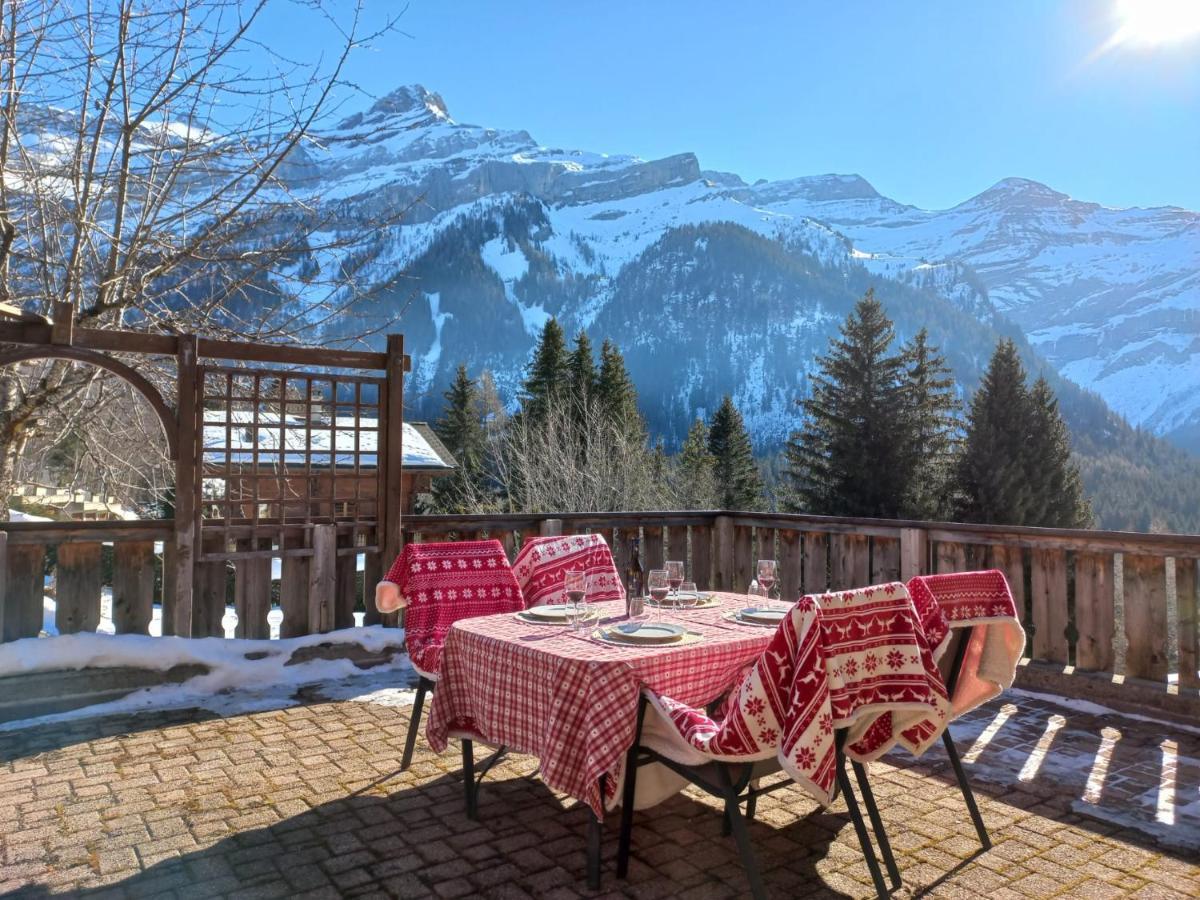 Chambre D'Hotes L'Ours Bleu Les Diablerets Exteriér fotografie