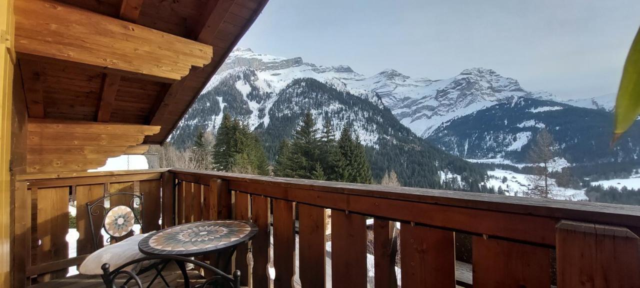 Chambre D'Hotes L'Ours Bleu Les Diablerets Exteriér fotografie