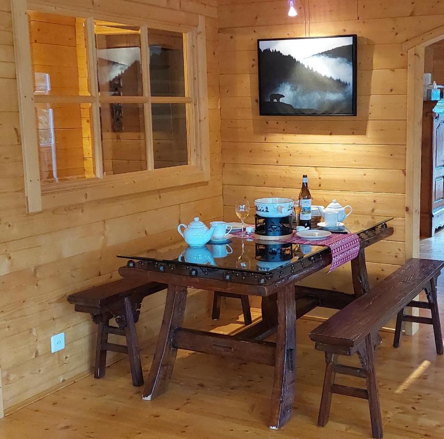 Chambre D'Hotes L'Ours Bleu Les Diablerets Exteriér fotografie