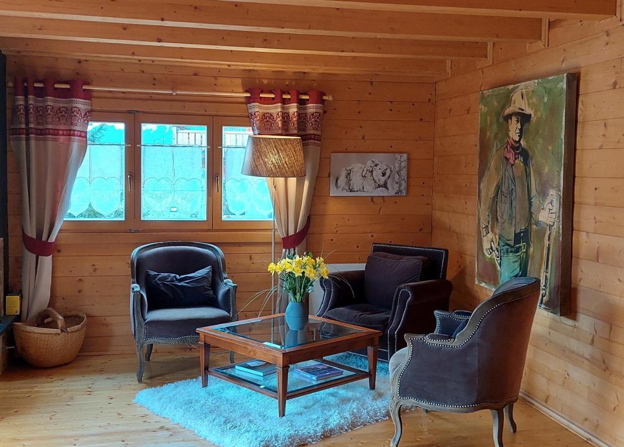 Chambre D'Hotes L'Ours Bleu Les Diablerets Exteriér fotografie