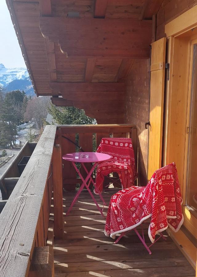 Chambre D'Hotes L'Ours Bleu Les Diablerets Exteriér fotografie