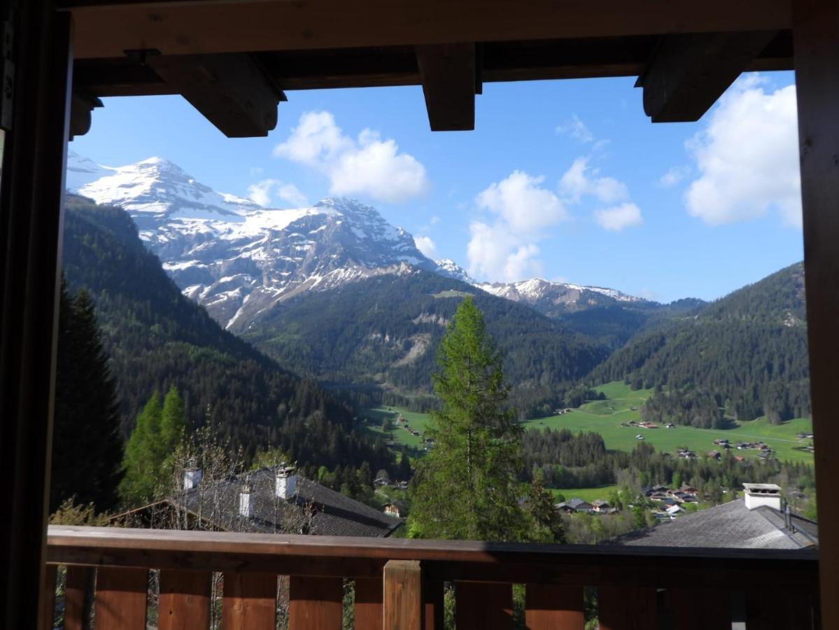 Chambre D'Hotes L'Ours Bleu Les Diablerets Exteriér fotografie