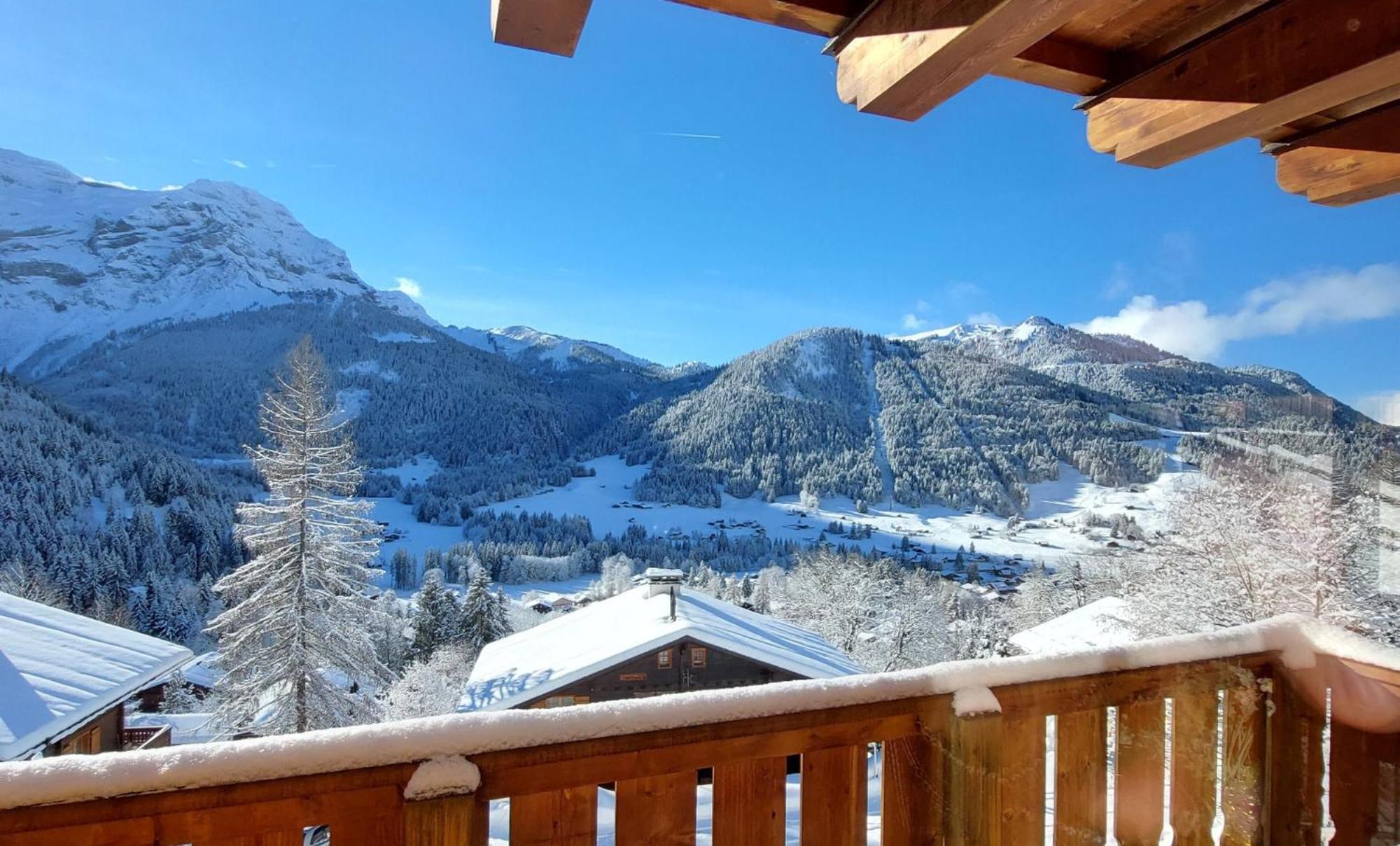 Chambre D'Hotes L'Ours Bleu Les Diablerets Exteriér fotografie