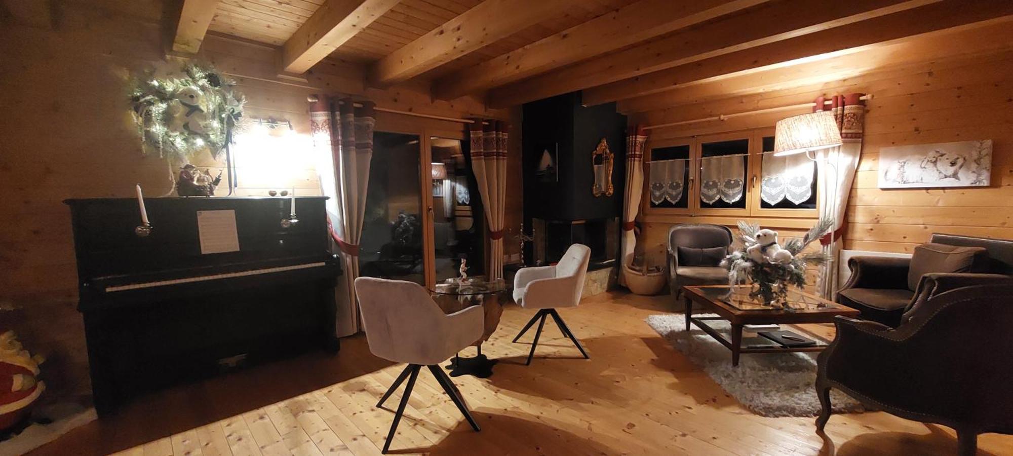 Chambre D'Hotes L'Ours Bleu Les Diablerets Exteriér fotografie