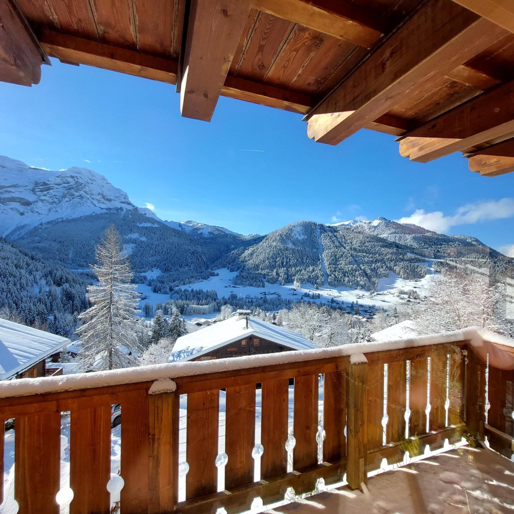 Chambre D'Hotes L'Ours Bleu Les Diablerets Exteriér fotografie